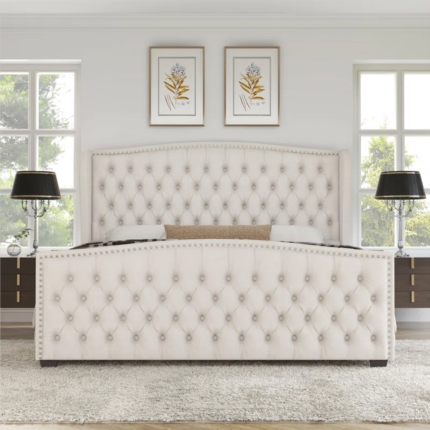 button-tufted upholstered bed frame, upholstered bed frame Kenya, button tufted bed, queen upholstered bed, king upholstered bed, fabric bed frame, modern bed frame, luxury upholstered bed, bed frame in Nairobi, upholstered bed in Mombasa, button tufted bed in Kisumu, bed frame in Nakuru, upholstered bed in Eldoret, fabric bed in Thika, bed frame in Machakos, upholstered bed in Nyeri, bed frame in Meru, upholstered bed in Kakamega, button tufted bed in Kisii, fabric bed frame in Naivasha, luxury bed in Kitale, upholstered bed in Kericho, bed frame in Embu, modern bed in Malindi, upholstered bed in Bungoma, bed frame in Narok, luxury bed in Nanyuki, upholstered bed in Voi, bed frame in Kilifi, button tufted upholstered bed Kenya