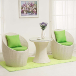 2-Seater Rattan Dining Set