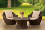 2-Seater Rattan Dining Set - Image 12