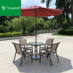 Foldable 4-Seater Patio Dining Set - Image 8
