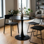 Round Marble Top Dining Table - Image 4